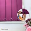 time4blinds Vertical Blind, 190 x 120 cm, Burgundy view 2