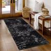 RxueSug Hallway Runner Rug 60 x 180 cm, Washable, Non-Slip Polyester Rug view 1