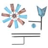 Decorative Iron Metal Windmill Garden Stake for Outdoors view 1