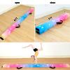 MARFULA Foldable Gymnastics Balance Beam, Extra-Firm Foam Beam with Suede Cover, Non-Slip Base and Carrying Bag, for Children and Adults view 2