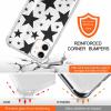 Phoona iPhone 11 Crossbody Phone Case with Lanyard, 6.1-inch Clear PC Case, Aesthetic Star Design, Black view 3