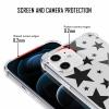 Phoona iPhone 11 Crossbody Phone Case with Lanyard, 6.1-inch Clear PC Case, Aesthetic Star Design, Black view 4