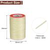 QUARKZMAN Waxed Sewing Thread for Sewing Machines, 0.8 mm x 55 m, Beige view 2