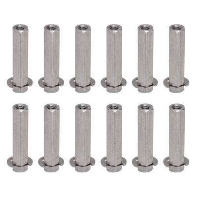 Stainless Steel 8 mm Hex Shaft Drive Kit with Circlip for Tetrix Robots (4106-4008-0240)