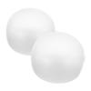 CHILDWEET PVC Hat Shapers, White, 2-Piece Set for Baseball Caps, Inflatable view 1