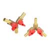 8 mm Y-Shaped 3-Way Valve Connector with Barbed Fittings view 1