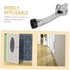 Silver Zinc Alloy Floor Door Stop for Stable Positioning view 3