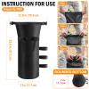 Esmorah Canopy Sandbags, 4-Piece Set, 72.6 kg, Extra Large, Durable, Black Pop-Up Pergola Weights view 2