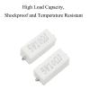 10 pcs 5W 1 Ohm Wirewound Cement Resistors, Ceramic Cement Power Resistors for Household Appliances, Automotive Electronics and Industrial Machinery view 4