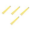 EXAOMBLE 4-Piece Soccer and Basketball Training Marker Pole Set, Yellow view 1