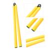 EXAOMBLE 4-Piece Soccer and Basketball Training Marker Pole Set, Yellow view 3