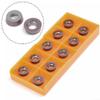 10-Piece CNC Carbide Inserts, RPMT1003MO Milling Inserts, CNC Turning Tools for Lathes and Milling Machines view 3
