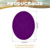 PATIKIL Iron-On Patches 4.3 x 5.5 in, 6-Pack Oval Suede Elbow and Knee Repair Patches, Purple view 2