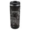 RTFGHJS Vacuum-Insulated Stainless Steel Tumbler with Leakproof Lid, French Bulldog 304 Stainless Steel Travel Cup, Wide Mouth, for Hot and Cold Drinks (380 ml) view 1