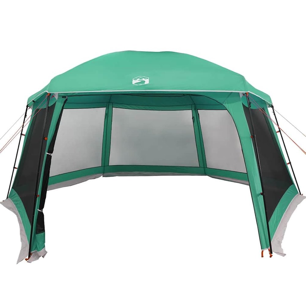Gecheer Pool Tent with Removable Rainfly, Sea Green, 618 x 532 cm