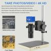4K HD Digital Microscope Camera with 100x HD Lens and 1/1.8-inch Sensor view 2