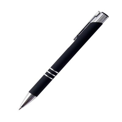 Metal Pen Pack with Personalized Laser Engraving—Name, Text, Logo, Image, or Photo (Black, 400)