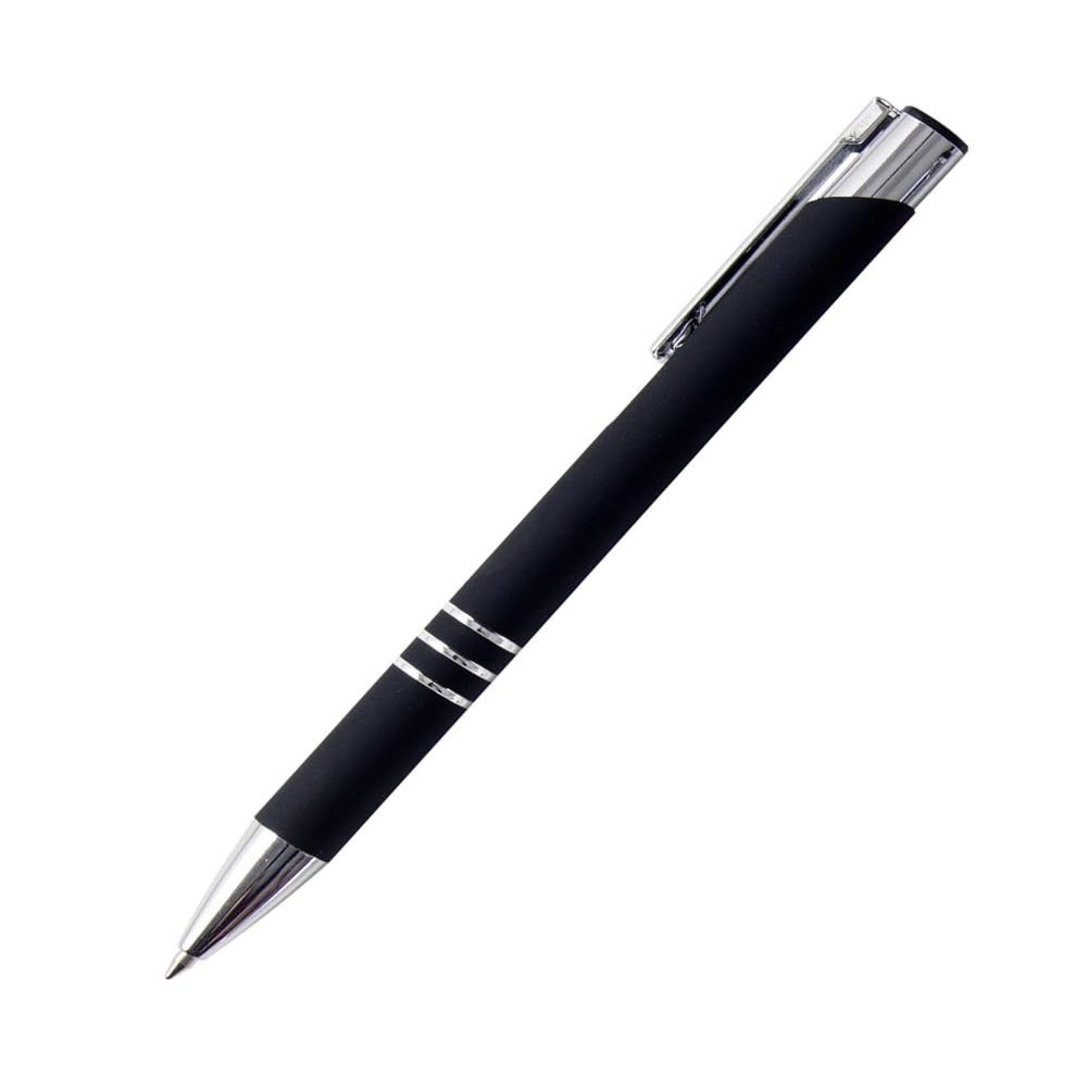 Metal Pen Pack with Personalized Laser Engraving—Name, Text, Logo, Image, or Photo (Black, 400)