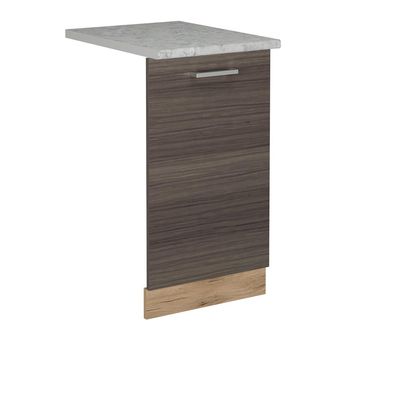 Vicco R-Line Dishwasher Panel, Elegant Gray, 45 cm