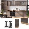 Vicco R-Line Dishwasher Panel, Elegant Gray, 45 cm view 4