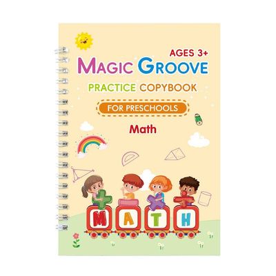 Magic English Grooved Copybook for Children