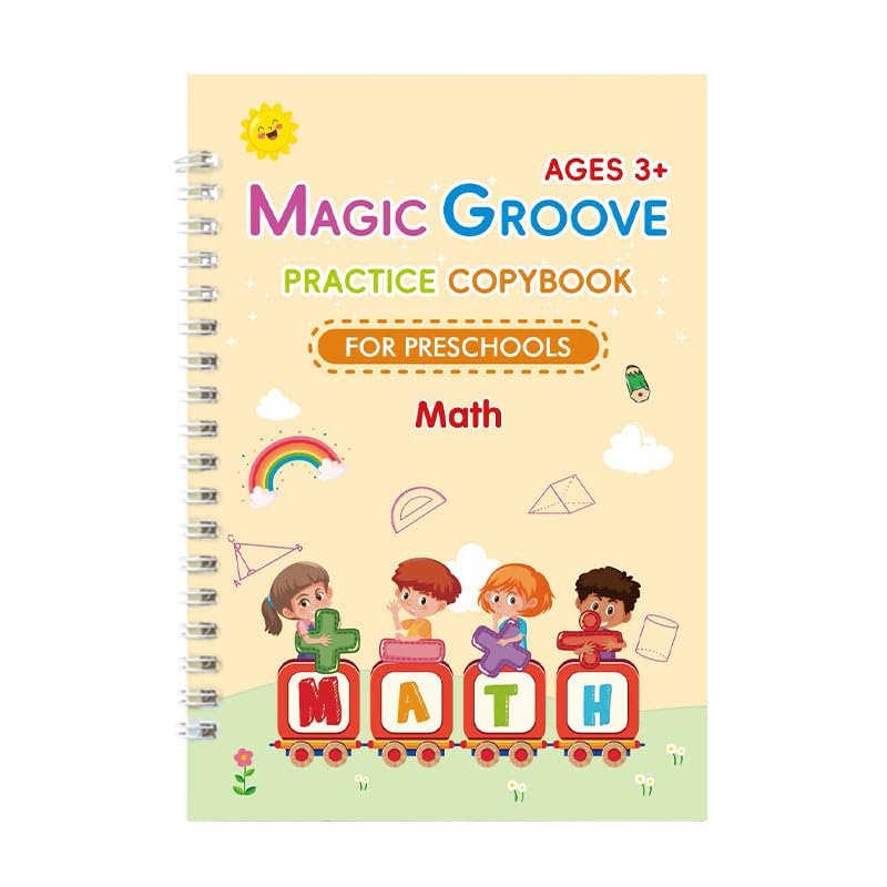 Magic English Grooved Copybook for Children