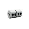 Rigid Clamp Coupling, D25 × L40, Aluminum Alloy, 6.35 mm × 10 mm Bore view 1
