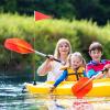 Fmzrbnih Kayak Flag Pole - Kayak Flag Holder with Stable Base view 3