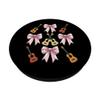 Coquette Bow Ukulele for Girls and Moms, Pink PopSockets Adhesive PopGrip view 2