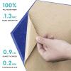 Hexagonal Felt Memo Board Set, 6-Piece Acoustic Wall Panels, Color 16, Small Hexagon view 4