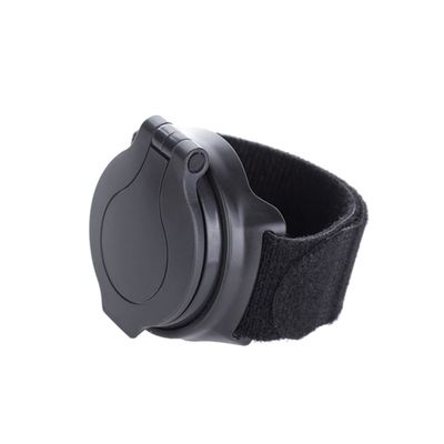 Bike Handlebar Mirror with Wrist Strap, Lightweight, Rotatable, Wide-Angle, Black