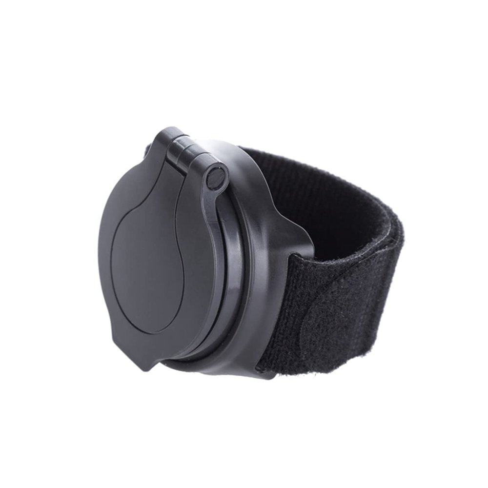 Bike Handlebar Mirror with Wrist Strap, Lightweight, Rotatable, Wide-Angle, Black
