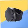 Bike Handlebar Mirror with Wrist Strap, Lightweight, Rotatable, Wide-Angle, Black view 2