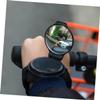 Bike Handlebar Mirror with Wrist Strap, Lightweight, Rotatable, Wide-Angle, Black view 4