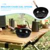 Portable Black Iron Charcoal Starter Container view 2