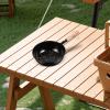 Portable Black Iron Charcoal Starter Container view 3