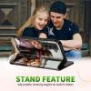 RWUTYTIUL Folio Case for Samsung Galaxy S24 5G, 6.2-Inch, with RFID Blocking, Card Slots and Stand view 2