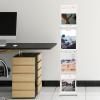 Kazafa A4 Folding Literature Stand, 4 Pockets, White view 2