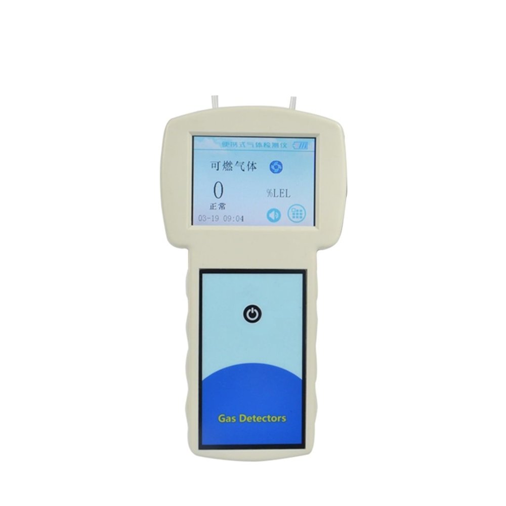 STRAFBRG Portable Single Oxygen Gas Detection Alarm, 0–100 vol% Oxygen Gas Analyzer, Industrial Gas Monitor with Comprehensive Gas Detection