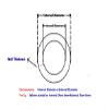 Antrella Silicone Hose, 50 m, 30 x 38 mm (ID x OD), Flexible Tubing for Pneumatic or Sanitary Applications view 2