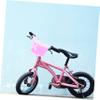 Decorative Kids' Bicycle Accessories Set 2 with Basket, Handlebar Covers and Ribbons view 4