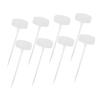 Toddmomy 8-Piece Plastic Plant Labels for Garden Vegetables and Potted Plants, Weatherproof, 50 cm, Easy to Insert view 1
