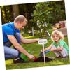 Toddmomy 8-Piece Plastic Plant Labels for Garden Vegetables and Potted Plants, Weatherproof, 50 cm, Easy to Insert view 2
