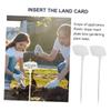 Toddmomy 8-Piece Plastic Plant Labels for Garden Vegetables and Potted Plants, Weatherproof, 50 cm, Easy to Insert view 3