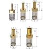 Check Valve Filter Strainer, Garden Hose Filter, 1-Piece Brass and Stainless Steel Mesh Filter (19 mm/1 in) view 2
