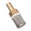 Check Valve Filter Strainer, Garden Hose Filter, 1-Piece Brass and Stainless Steel Mesh Filter (19 mm/1 in) view 4