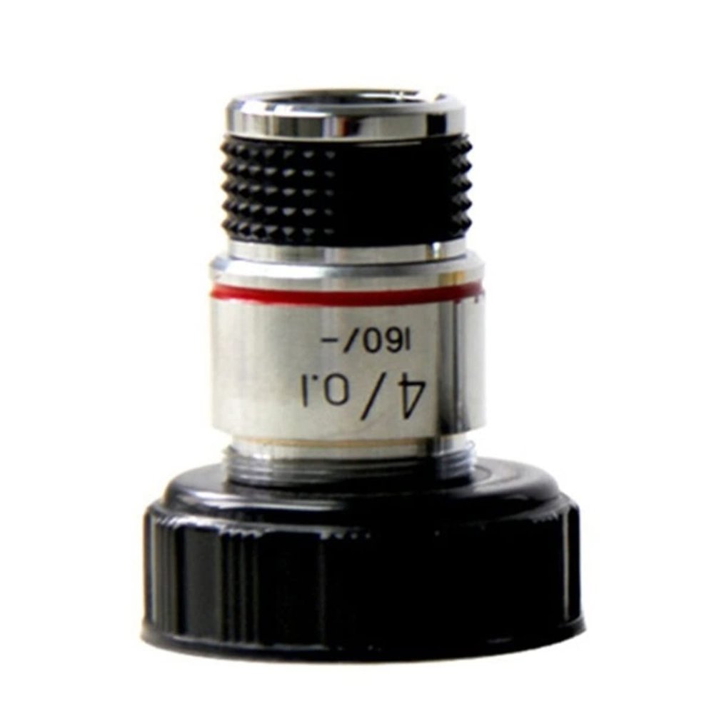 Lab Microscope Accessories 4x 10x 40x 100x Achromatic Objective Lenses (4x)