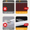 70–600 cm Room Divider Curtain Track Set, Heavy-Duty Ceiling Track, White Wall, 1.2 m view 2