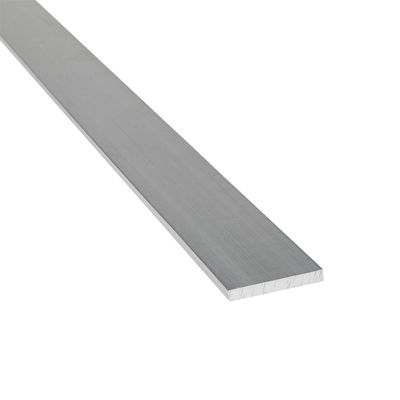 Aluminum Flat Bar | AlMgSi0.5 | EN AW-6060 | Raw | 40 x 12 mm | Length: 6,000 ± 100 mm