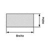 Aluminum Flat Bar | AlMgSi0.5 | EN AW-6060 | Raw | 40 x 12 mm | Length: 6,000 ± 100 mm view 2